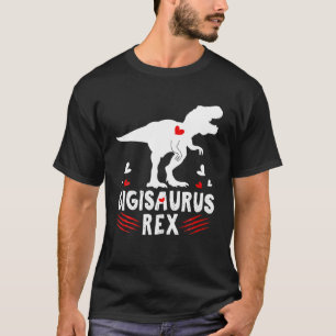 Gigi Dinosaurus Gigi Saurus Familie Matching T-Shirt