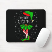 Gigi Elf Christmas Matching Family Women Girls Elf Mousepad (Mit Mouse)