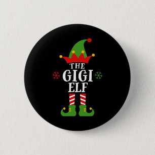 Gigi Elf Fun passende Familien-Gruppen-Weihnachts- Button