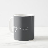 Gigi Est 20XX Mug – Personalized Grandma Gift Kaffeetasse (Vorderseite Links)