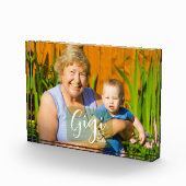 Gigi Established Foto-Geschenk  Fotoblock (Rechts)