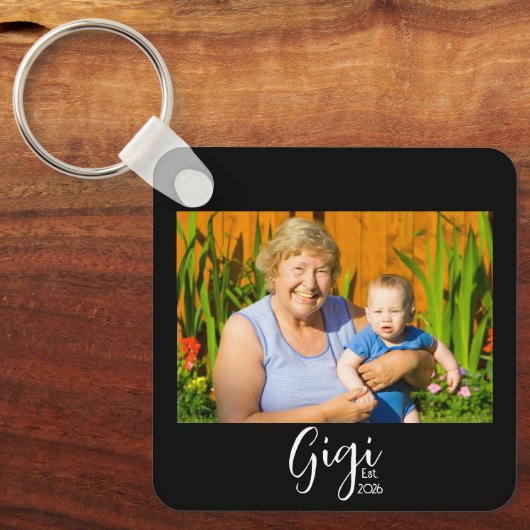 Gigi Established Foto-Geschenk  Schlüsselanhänger (Vorderseite)