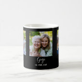 Gigi Established Script Black 3 Foto Kaffeetasse (Mittel)