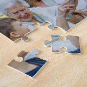Gigi Established Script Schwarz 3 Foto Puzzle (Seite)