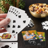 Gigi Etablierte Fotogeschenk Spielkarten (In Situ)