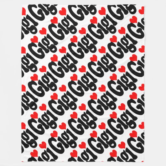 Gigi Fleece-Decke Fleecedecke (Vorderseite)