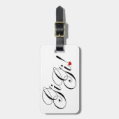 GiGi Gepäckanhänger (Vorderseite vertikal)