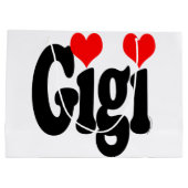 Gigi Geschenk-Tasche groß Große Geschenktüte (Rückseite)