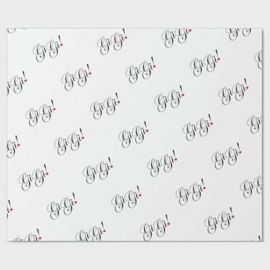 GiGi Geschenkpapier (Flach)