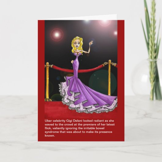 Gigi - Get Well Karte (Vorderseite)