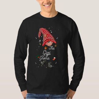 Gigi Gnom Familie passende Weihnachts-Pyjama T-Shirt