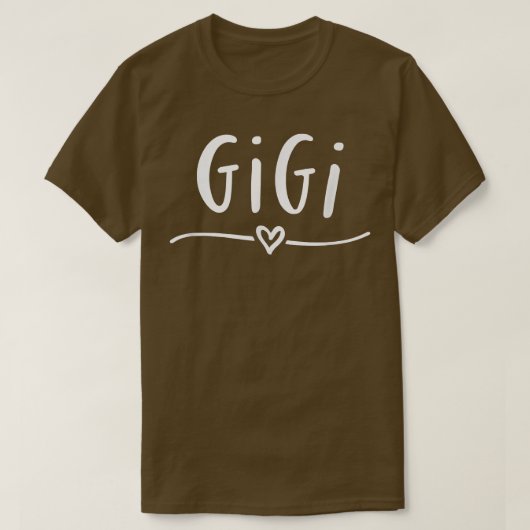 Gigi - Großmutter-Geschenk T - Shirt - Kopie (Design vorne)
