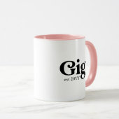 Gigi hat eine Tasse für kundenspezifisches Grandma (VorderseiteRechts)
