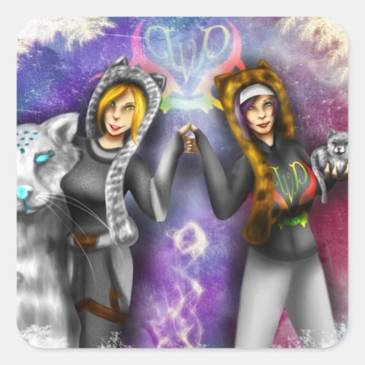 Gigi & Jaja Stickers (Vorderseite)