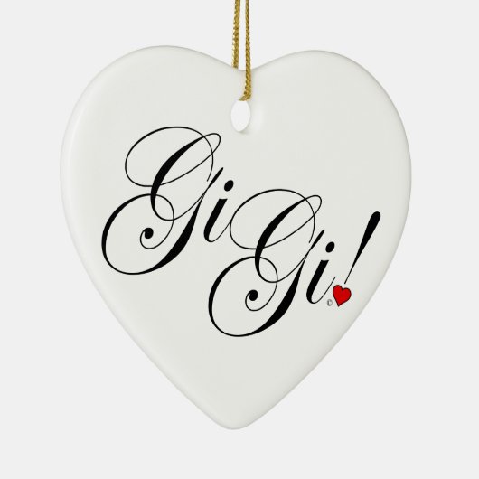 GiGi! Keramik Ornament (Rechts)