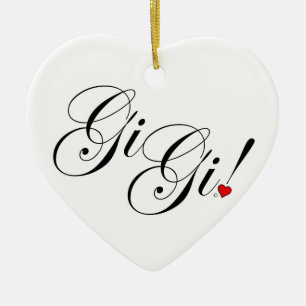 GiGi! Keramik Ornament