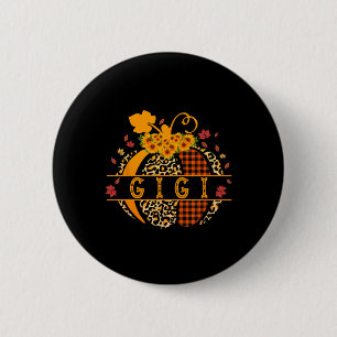 Gigi Leopard Druckpumpe für Großmutter Gigi Frauen Button