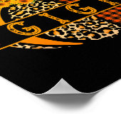 Gigi Leopard Druckpumpe für Großmutter Gigi Frauen Poster (Ecke)