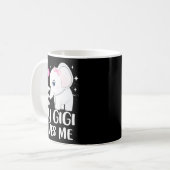 Gigi Lieben ich Niedlich ElefantenT-Shirt für Kind Kaffeetasse (Vorderseite Links)
