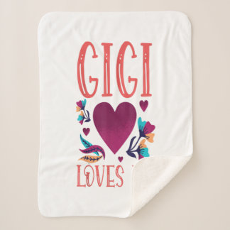 Gigi Lieben Me Valentinstag Geschenk an Großtochte Sherpadecke