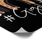 Gigi Life Oma Cheetah Leopard Frauen Weihnachten Poster (Ecke)