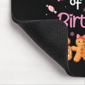 Gigi Of The Birthday Girl Gingerbread Family Chris Mousepad (Ecke)