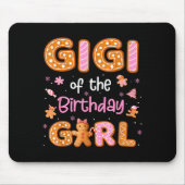 Gigi Of The Birthday Girl Gingerbread Family Chris Mousepad (Vorne)
