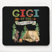 Gigi Of The Happy Camper First Birthday Camng Mousepad (Vorne)