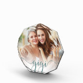 Gigi Oma Script Overlay Fotoblock (Rechts)