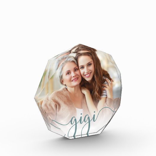 Gigi Oma Script Overlay Fotoblock (Links)