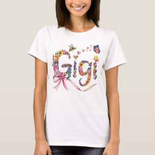 Gigi Oma T - Shirt - T-Shirt für Blumenbezeichnung