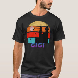 Gigi Retro Sunset Ocean Großvater T-Shirt