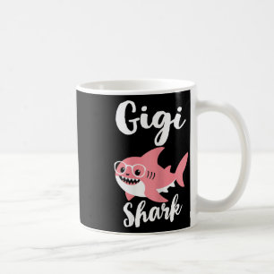 Gigi Shark Mother's Day Oma Funny Kaffeetasse