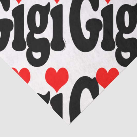 Gigi Tissue Paper Seidenpapier (Ausschnitt)