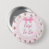 Gigi to Be Baby Duschknopf Rosen Rosen Button (Vorne & Hinten)