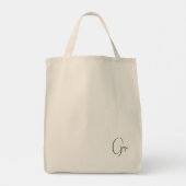 Gigi Tote Tragetasche (Rückseite)