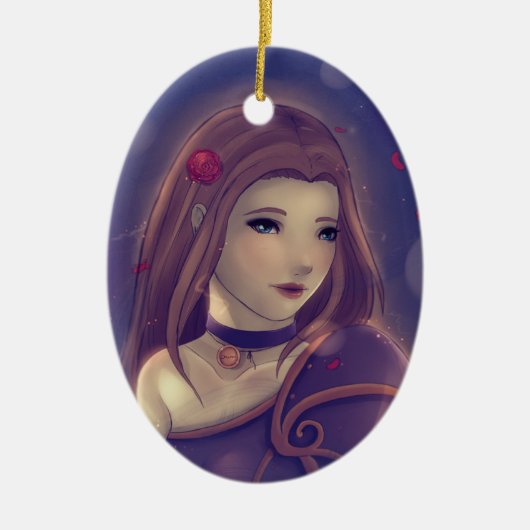 Gigi u. Sharm Verzierung Keramikornament (Vorne)