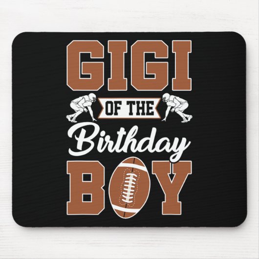 Gigi vom Geburtstagskind-Party Mousepad (Vorne)