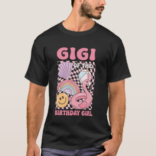 Gigi vom Geburtstagsmädchen Poolparty Familienfeie T-Shirt
