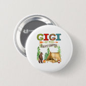 Gigi vom Happy Camper erster Geburtstag Camng  Button (Vorne & Hinten)