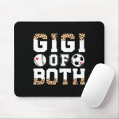 Gigi von Both Leopard verkauft Fußball Gigi Oma Mousepad (Mit Mouse)