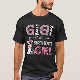 Gigi von der Kuh-Oma des Geburtstagsmädchenbauernh T-Shirt