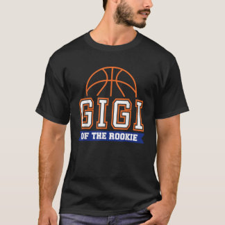 Gigi von Rookie zum 1. Geburtstag Basketball-Theme T-Shirt