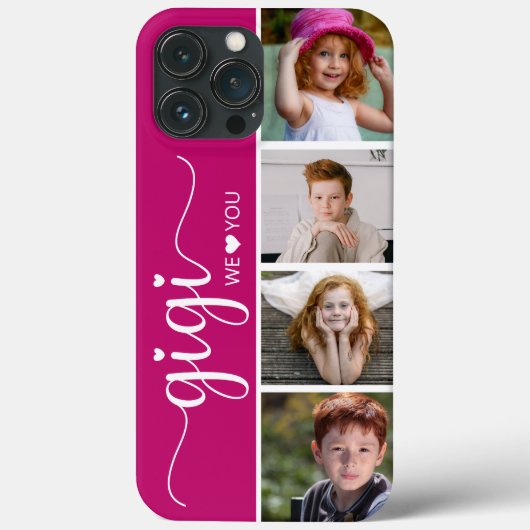 Gigi We Liebe You Foto Case-Mate iPhone Hülle (Rückseite)