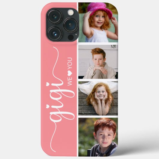 Gigi We Liebe You Foto Case-Mate iPhone Hülle (Rückseite)