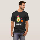 Gigicado Niedlich Avocado Pregnant Oma Women T-Shirt (Vorne ganz)