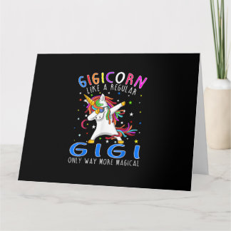Gigicorn wie ein normales Gigi nur viel magischer Karte