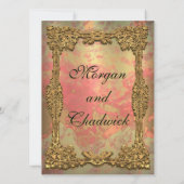 Gigifarah Formal Hochzeit Einladung 5,5" x 7,5" (Rückseite)