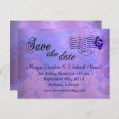 Gigifarah Gala Save the Date Postkarten (Vorne/Hinten)