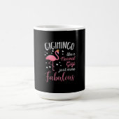 Gigimingo Rosa Flamingo Kaffeetasse (Mittel)